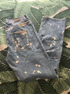 Carmar Light Blue Bleached Effect Jeans